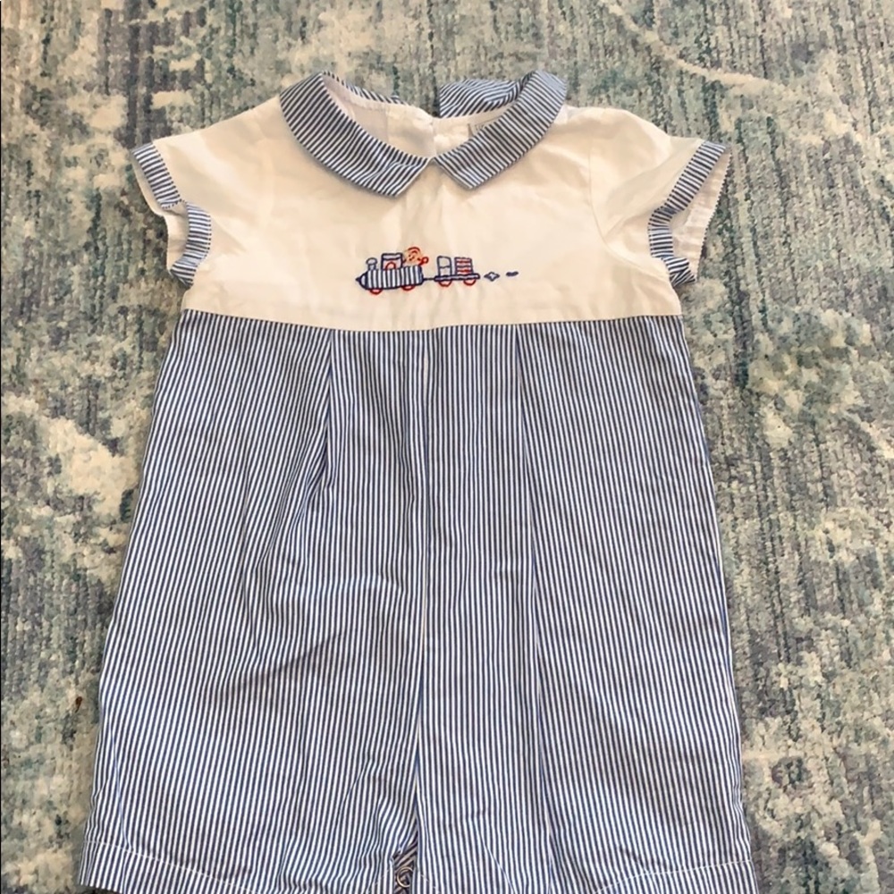Like new boy romper